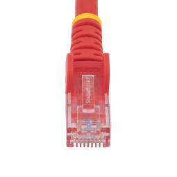 Cable de red startech latiguillo rj45 utp cat6 1.5m rojo