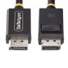 Cable displayport 8k startech 2m - macho - macho - negro