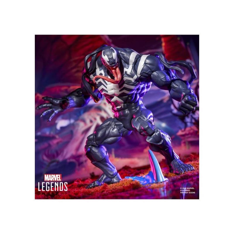 Pack 2 figuras hasbro marvel legends series rivals venom & jeff the land shark