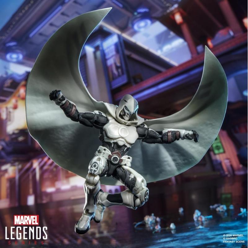 Figura hasbro marvel legends series rivals moon knight