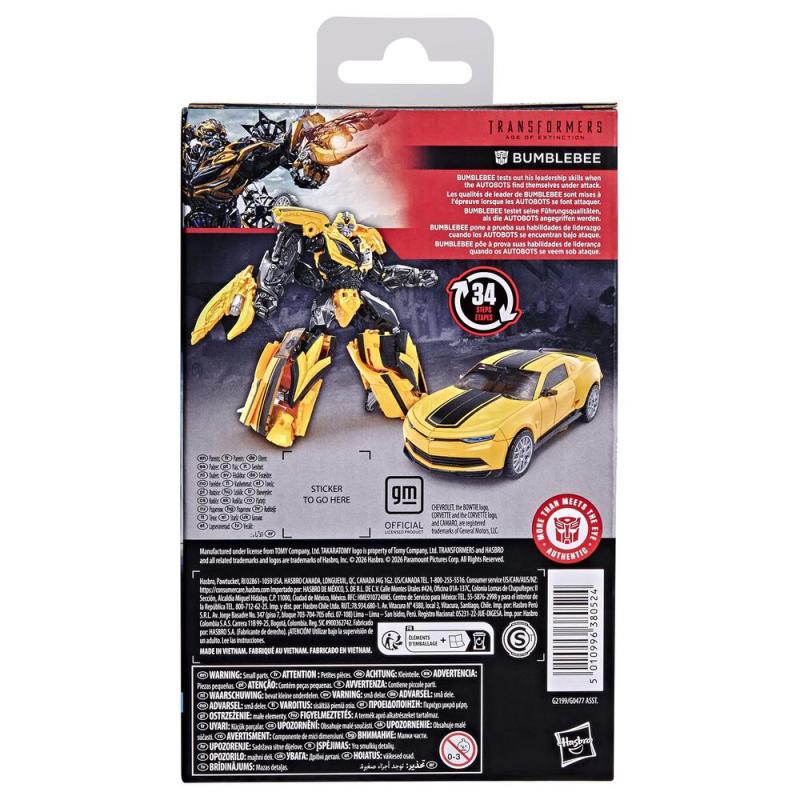 Figura hasbro transformers studio series bumblebee