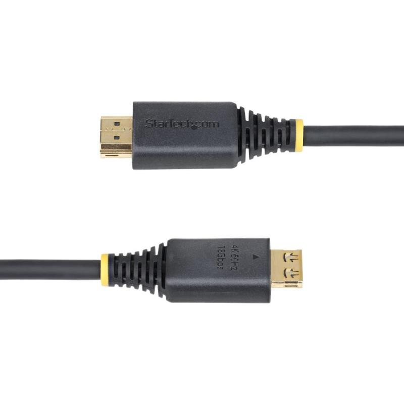 Cable hdmi 4k con agarre startech 0.50m - macho - macho