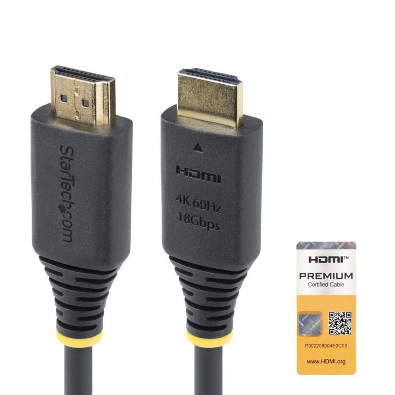 Cable hdmi 4k premium startech 1.5m - macho - macho