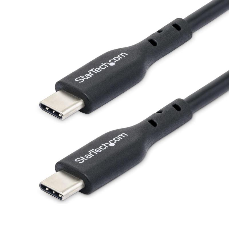 Cable usb tipo c startech 1m - macho - macho - negro
