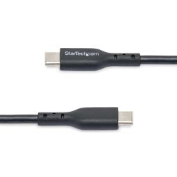 Cable usb tipo c startech 2m - macho - macho - negro