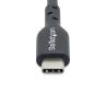 Cable usb tipo c startech 2m - macho - macho - negro