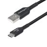 Cable usb tipo a a usb tipo c startech 3m - macho - macho - negro