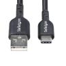 Cable usb tipo a a usb tipo c startech 3m - macho - macho - negro