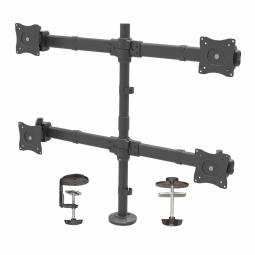 Soporte mesa startech vesa hasta 27 100x100mm max 32kg brazo cuadruple