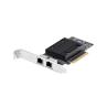 Tarjeta de red startech pr210b - network - card 2x rj45 pci express