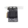 Tarjeta de red startech pr210b - network - card 2x rj45 pci express