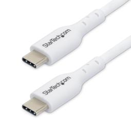Cable usb tipo c startech 3m - macho - macho - blanco