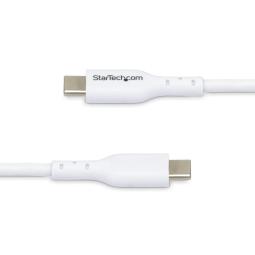 Cable usb tipo c startech 3m - macho - macho - blanco