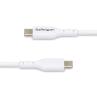 Cable usb tipo c startech 3m - macho - macho - blanco