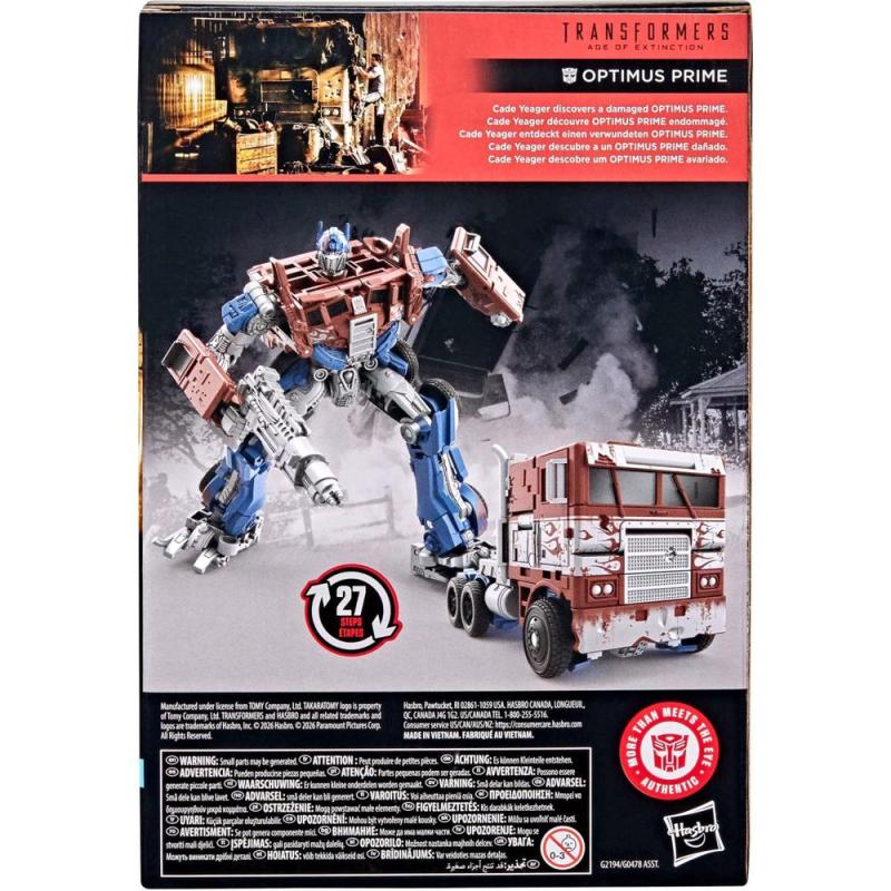 Figura hasbro transformers studio series optimus prime