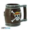 Taza 3d abysse one piece barril jolly roger logo - Imagen 1