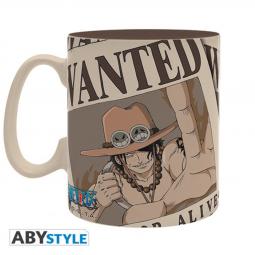Taza abysse one piece cartel recompensa : ace - Imagen 1