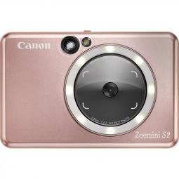 Camara impresora instantanea canon zoemini s2 oro rosa -  8mp -  bluetooth -  capacidad 10 hojas - Imagen 1