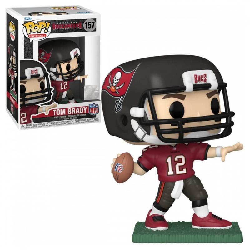 Funko pop deportes nfl tampa bay buccaneers tom brady camiseta local 57406 - Imagen 1