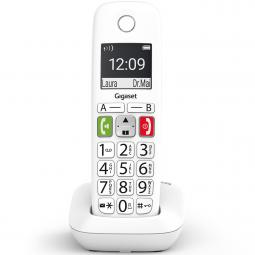 Telefono fijo inalambrico gigaset e290 blanco 150 numeros -  21 tonos - Imagen 1