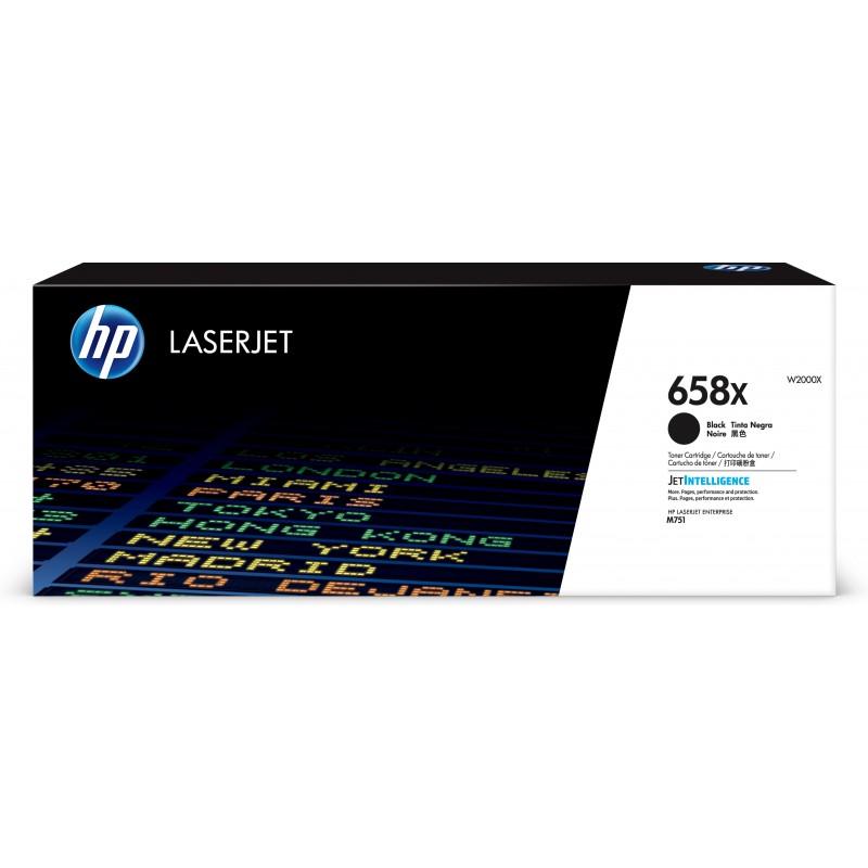 Toner hp 658x negro alta capacidad - Imagen 1