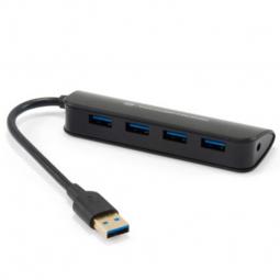 Hub usb 3.0 conceptronic 4 puertos mini hub pocket - Imagen 1