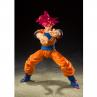 Figura tamashii nations dragon ball super goku super saiyan dios sh figuarts feria barcelona 2021 - Imagen 1