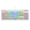 Teclado gaming sharkoon sgk3 mecanico rgb usb red switch blanco - Imagen 1