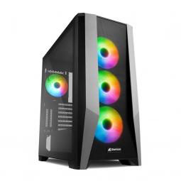 Caja ordenador gaming sharkoon tg7m atx 2xusb3.0 sin fuente - Imagen 1