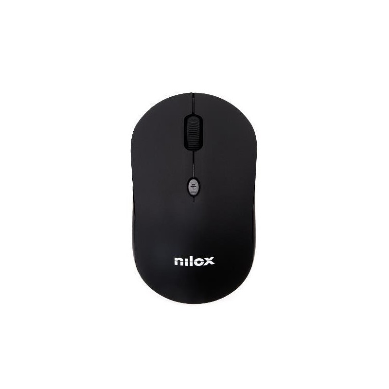 Mouse raton nilox nxmobt1001 bluetooth 1600 dpi negro - Imagen 1