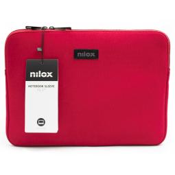 Funda nilox para portatil 13.3pulgadas rojo - Imagen 1