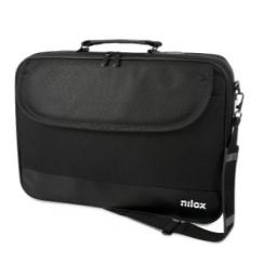 Maletin nilox duro para portatil 15.6pulgadas negro - Imagen 1