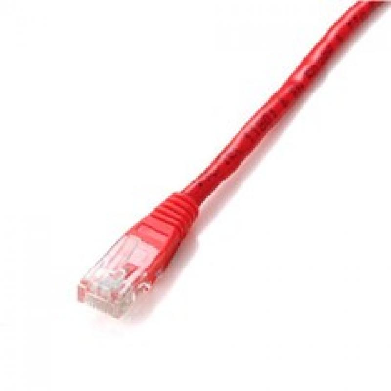 Cable red equip latiguillo rj45 u -  utp cat6 20m rojo - Imagen 1