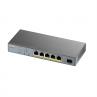 Switch 6 puertos zyxel gs1350 - 6hp - eu0101f 5 puertos gigabit ethernet + 1 puerto sfp - Imagen 1