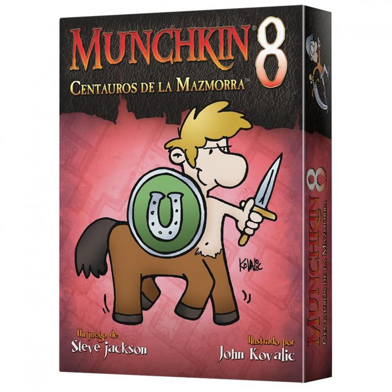 Juego de mesa munchkin 8: centauros de la mazmorra pegi 10 - Imagen 1