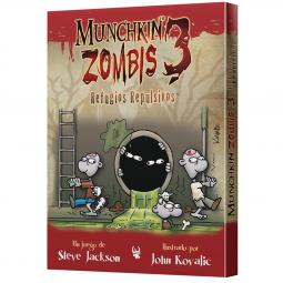 Juego de mesa munchkin zombis 3: refugios repulsivos pegi 10 - Imagen 1