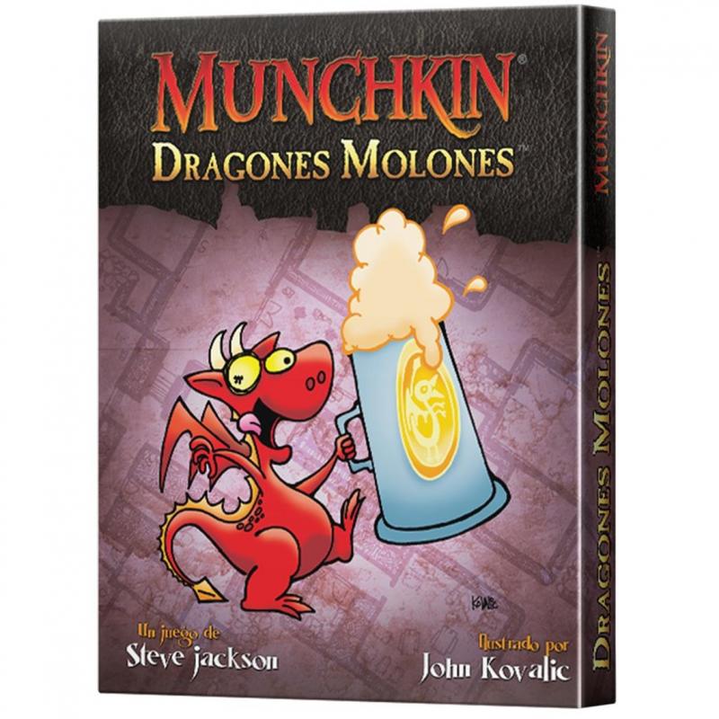 Juego de mesa munchkin dragones molones pegi 10 - Imagen 1