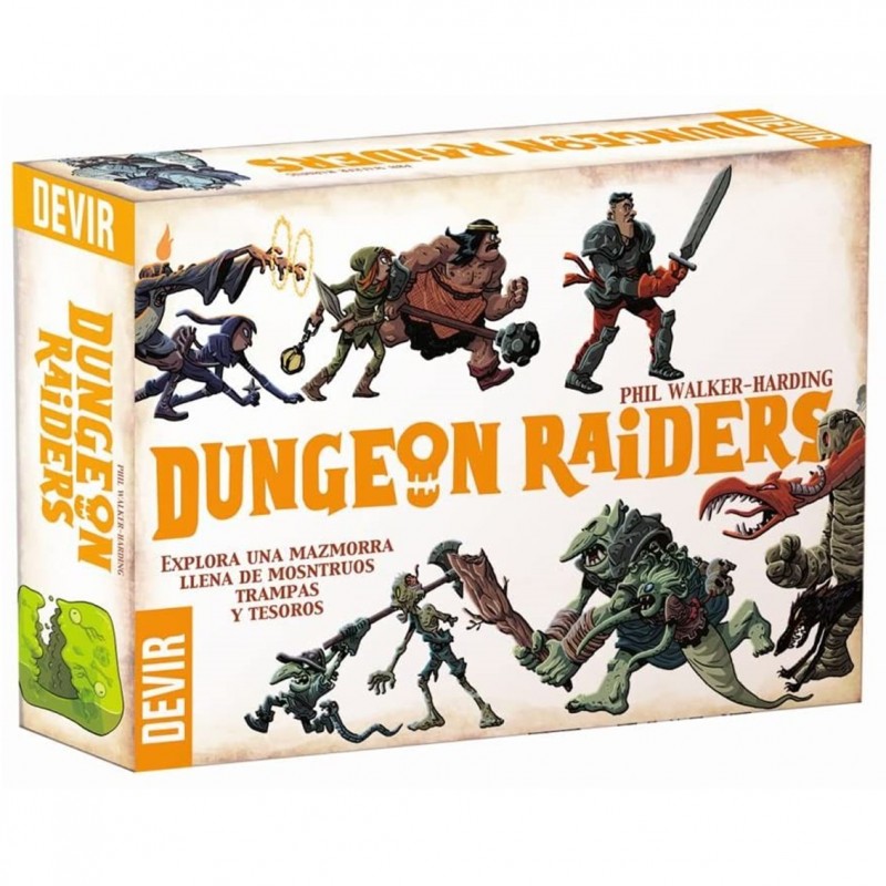 Juego de mesa devir dungeon raiders ed. 2018 pegi 8 - Imagen 1