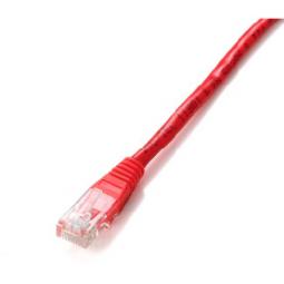 Cable red equip latiguillo rj45 u -  utp cat6 2m rojo - Imagen 1