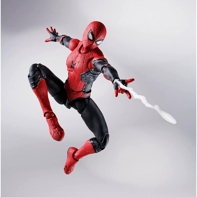 Figura tamashii nations marvel spider - man no way home spider - man traje mejorado sh figuarts action figure - Imagen 1