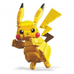 Figura mattel mega construx build pokemon pikachu 825 pcs - Imagen 1
