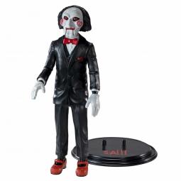 Figura the noble collection cine horror saw billy puppet flexible bendyfig - Imagen 1