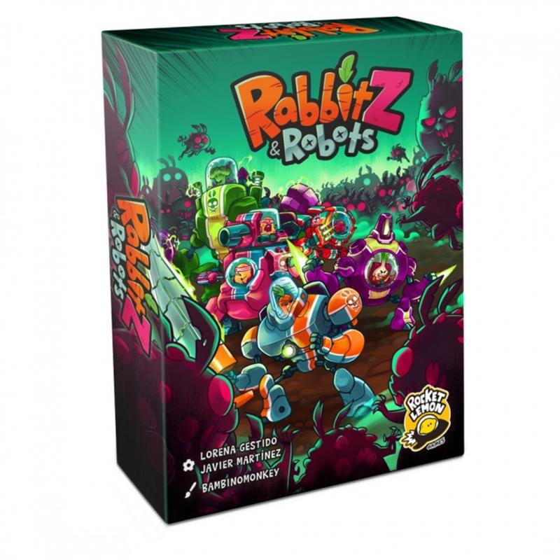 Juego de mesa rabbitz and robots pegi 10 - Imagen 1