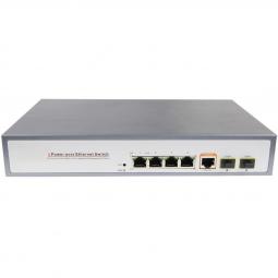 Switch galgus g - sw - m4p2s 4 puertos poe 1 puerto gigabit ethernet 2 puertos sfp - Imagen 1