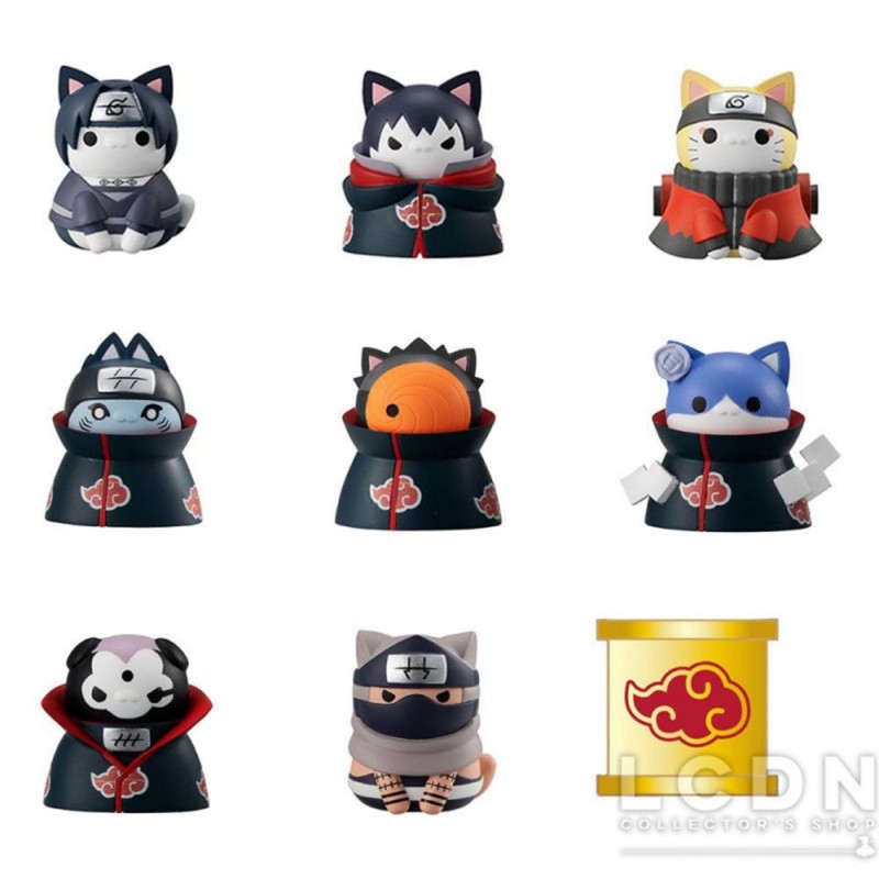 Set figuras megahouse naruto shippuden mega cat project - Imagen 1