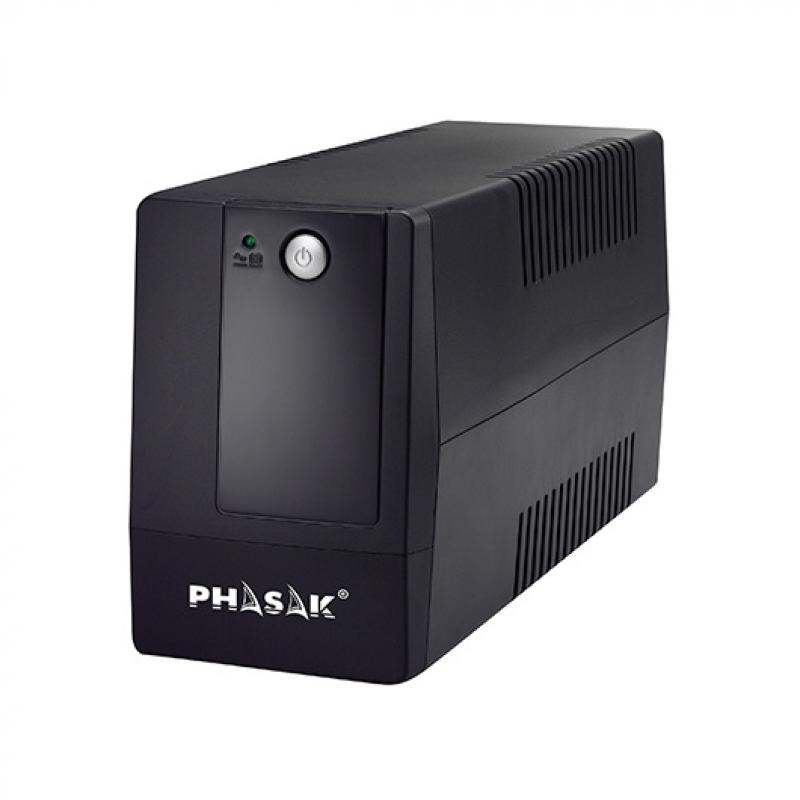 Phasak sai - ups 800va interact basic avr 2schuko ph9408 - Imagen 1