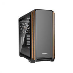 Caja ordenador gaming e - atx be quiet! silent base 601 window black - orange 2 ventiladores -  insonorizada -  cristal templado