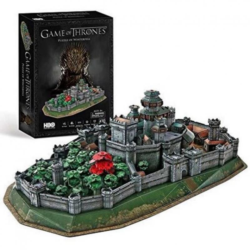 Puzzle 3d cubic fun juego de tronos winterfell - Imagen 1