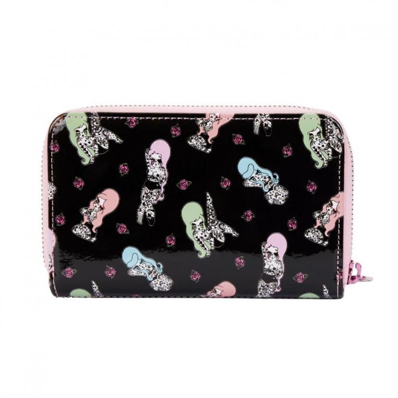 Cartera con cremallera loungefly valfre tattoo - Imagen 1