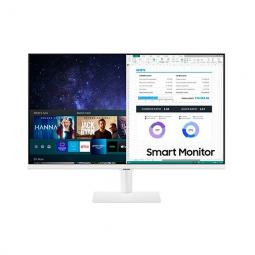 Monitor led 27pulgadas samsung smart m5 - va - 2 x hdmi - fhd - hdr - smart tv apps - vesa - blanco - Imagen 1